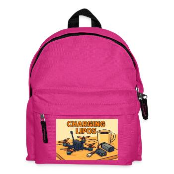 Télécharger Lipos Drones Cartoon - Sac à dos Enfant - fuchsia - Devant