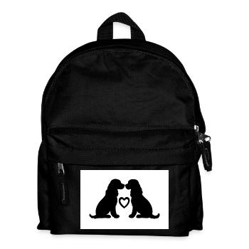 Cocker Spaniel - Kinder Rucksack - Schwarz - Vorne