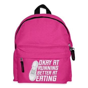 Marathon Runner Okay At Running Gift - Sac à dos Enfant - fuchsia - Devant