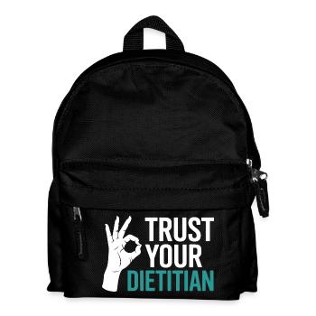 Registered Dietitian Certified Nutrition Counselor - Kids' Backpack - black - Front