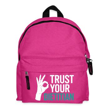 Registrierter Ernährungsberater mit Zertifizierung als Ernährungsberater (Registered Dietitian Certified Counselor) - Kinder Rucksack - Fuchsia - Vorne