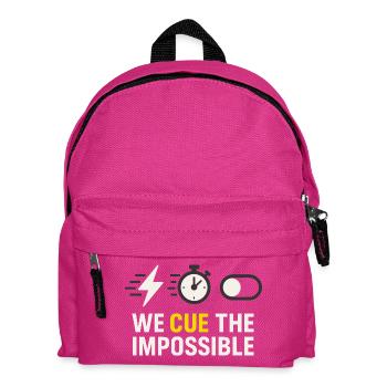 Theatertechnik-crew Bühnentechniker Ton - Kinder Rucksack - Fuchsia - Vorne