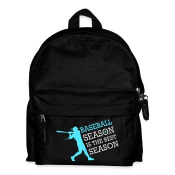 La saison de baseball est la meilleure saison des sports de fans - Sac à dos Enfant - noir - Devant