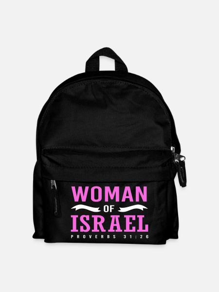 Jude Jüdisch Judentum Yeshua - Kinder Rucksack - Schwarz