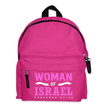 Jew Jewish Judaism Yeshua - Kids' Backpack - fuchsia - Front