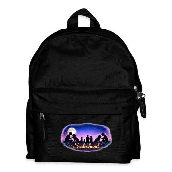 Amour du chien d’âme - Sac à dos Enfant - noir - Devant