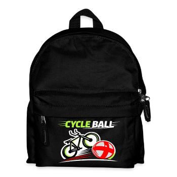 Cycling ball, cycleball, indoor cycling - Kids' Backpack - black - Front