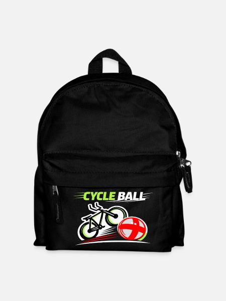 Cycling ball, cycleball, indoor cycling - Kids' Backpack - black