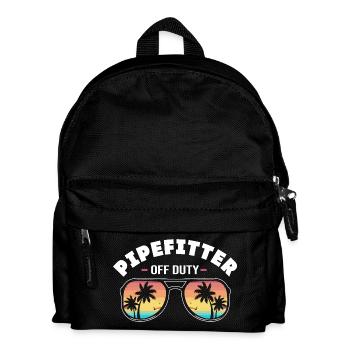 Tuyau de serrurier industriel - Sac à dos Enfant - noir - Devant