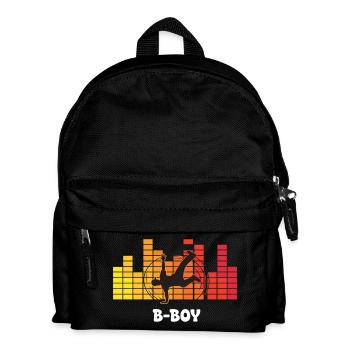 B-Boy Breakdance Streetstyle Hip Hop DJ Dance - Sac à dos Enfant - noir - Devant