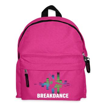 Breakdance Streetstyle Hip Hop DJ Dance - Sac à dos Enfant - fuchsia - Devant