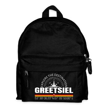 Greetsiel - Kids' Backpack - black - Front