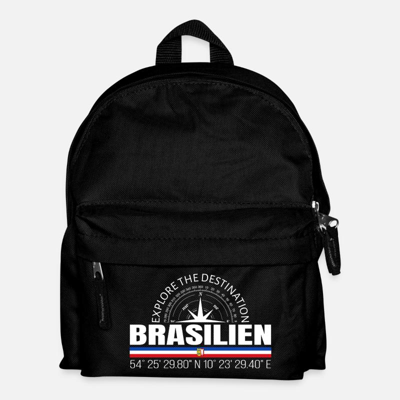 Brésil - Sac à dos Enfant - noir