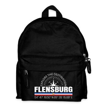 Flensburg - Kids' Backpack - black - Front