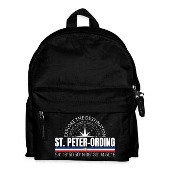 St. Peter-Ording - Kids' Backpack - black - Front