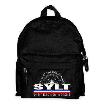 Sylt - Kids' Backpack - black - Front