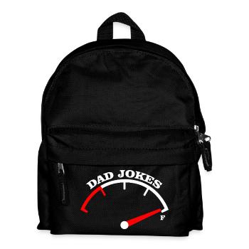 Conception du Tee Meter Dad Jokes - Sac à dos Enfant - noir - Devant