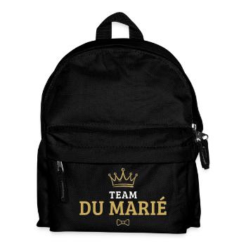 Team du marié - Sac à dos Enfant - noir - Devant