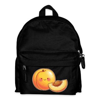 Apricot Motif Fruit Outfit Fruit Costume Carnival - Kids' Backpack - black - Front