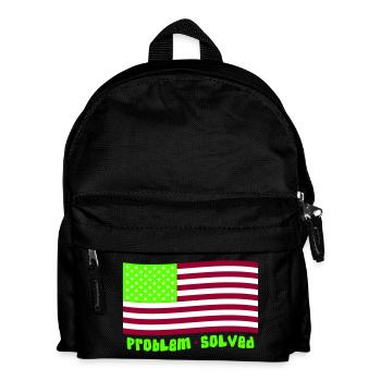 Problem Solved - Kids' Backpack - black - Front