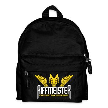 Riffmeister-Gitarren - Kinder Rucksack - Schwarz - Vorne