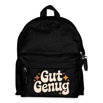 Gut Genug Selbstliebe Ich Bin Gut Genug Selbstwert - Kinder Rucksack - Schwarz - Vorne
