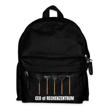 CEO of Rechenzentrum Leiter - Kinder Rucksack - Schwarz - Vorne