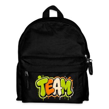 Team - Kids' Backpack - black - Front