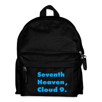 IN SEVENTH HEAVEN, ON CLOUD 9 - Kids' Backpack - black - Front