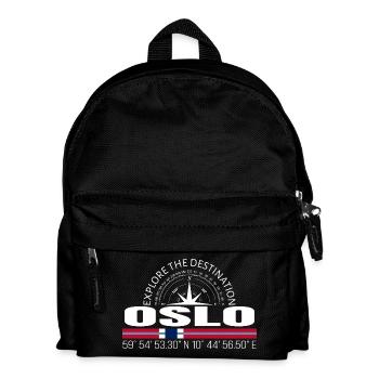 Oslo - Kids' Backpack - black - Front
