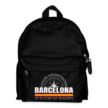 Barcelona - Kids' Backpack - black - Front