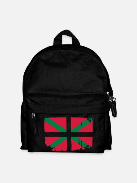 Drapeau Basque - Sac à dos Enfant - noir
