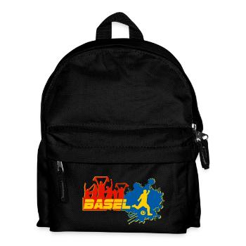 Basel Fan - Kinder Rucksack - Schwarz - Vorne