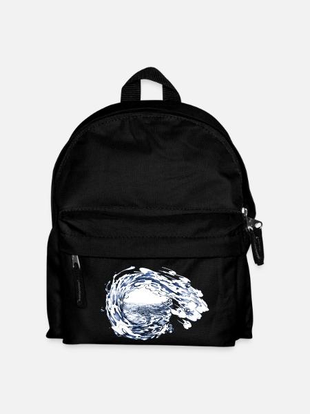 water - Kids' Backpack - black