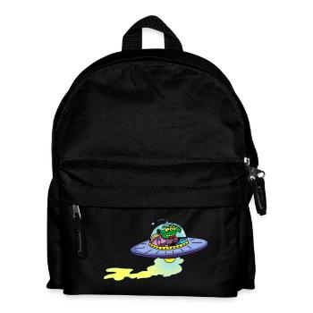 Alien Alien Raumschiff - Kinder Rucksack - Schwarz - Vorne