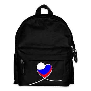 Coeur de la Russie - Sac à dos Enfant - noir - Devant
