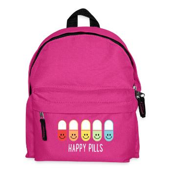 Happy Pills - Kinder Rucksack - Fuchsia - Vorne
