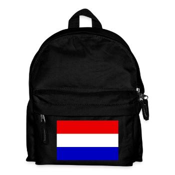 Holland flag - Kids' Backpack - black - Front