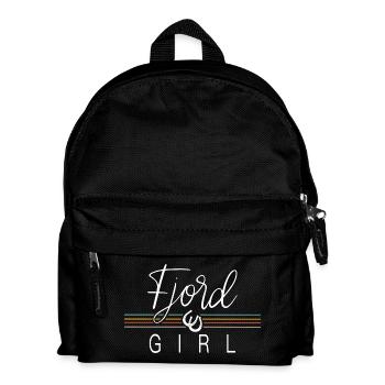 Fjordferd - Sac à dos Enfant - noir - Devant