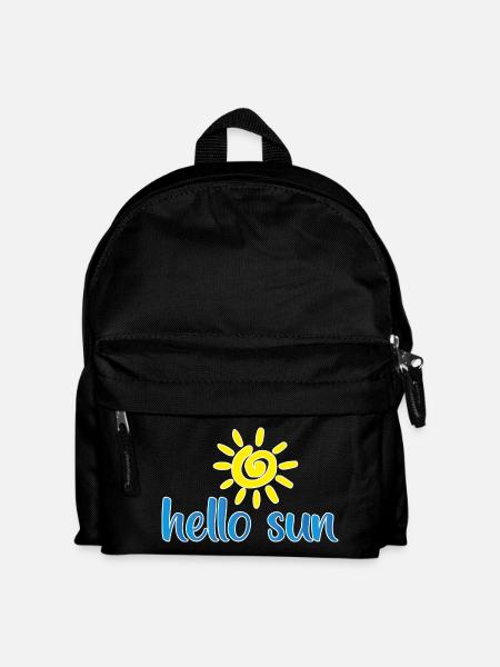 sun 1 - Kids' Backpack - black