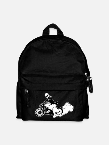 Streetfighter Burnout Bike - Kids' Backpack - black