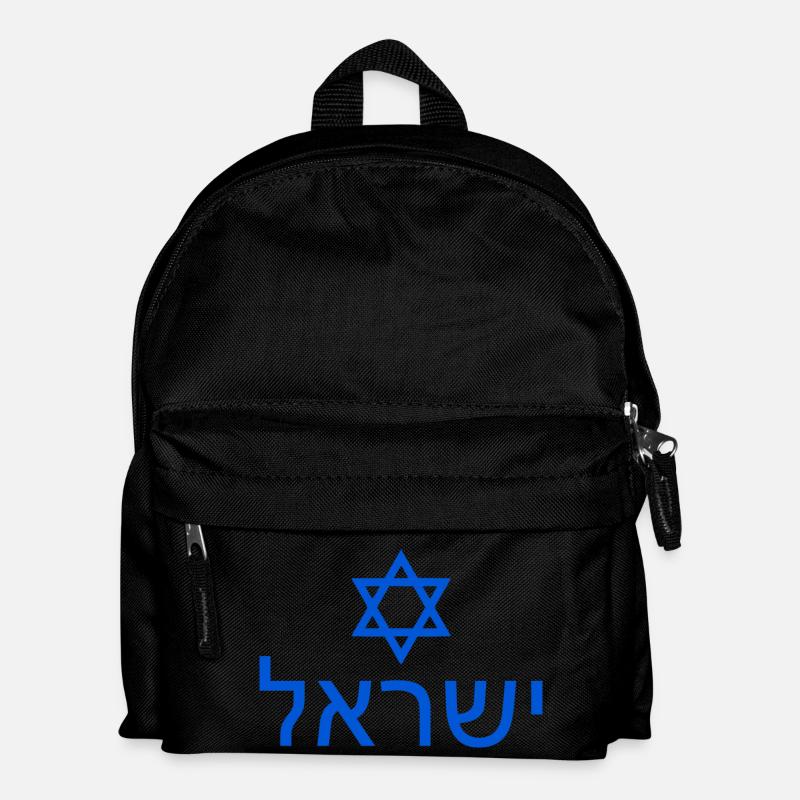 Israel - Kinder Rucksack - Schwarz