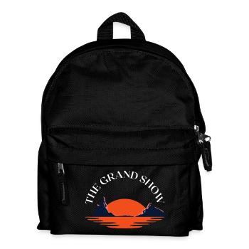 Der große Show-Sonnenuntergangsrücken - Kinder Rucksack - Schwarz - Vorne