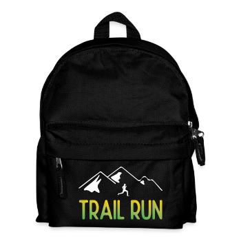 Trail Run - Kids' Backpack - black - Front