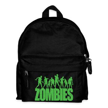 Scary Walking Zombies Horreur Halloween Costume - Sac à dos Enfant - noir - Devant