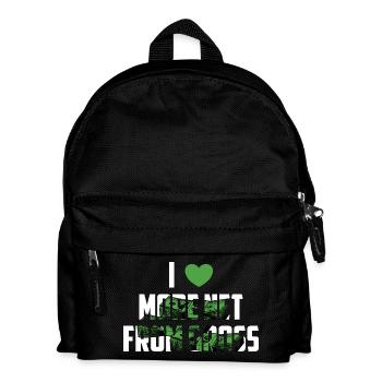 More net from gross - Kids' Backpack - black - Front