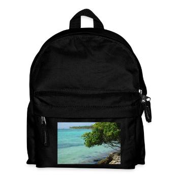 FEIERTAG. ES LEBE DER URLAUB. FEIERTAG. MEER - Kinder Rucksack - Schwarz - Vorne