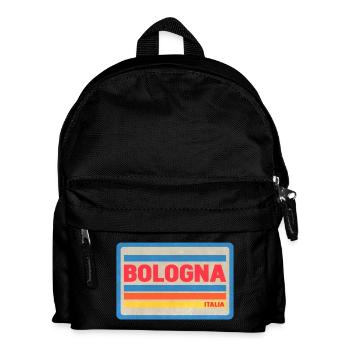 Bologna Italia Vintage Stripes - Sac à dos Enfant - noir - Devant