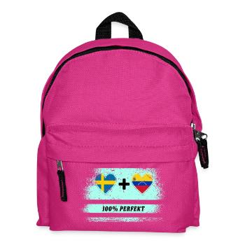 Venezuela et Suède 100% parfait / cadeau - Sac à dos Enfant - fuchsia - Devant
