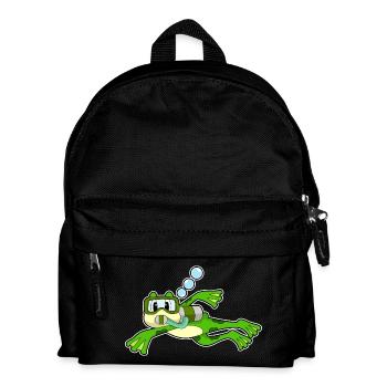 Plongeon de plongée de nage - Sac à dos Enfant - noir - Devant
